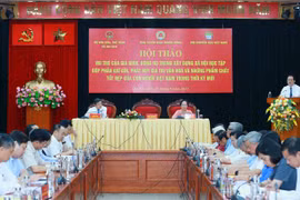 Quang cảnh hội thảo. (Ảnh: Phương Hoa/TTXVN)
