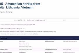 Thông tin về vụ việc được ADC đăng tải trên trang web. (Nguồn: Vietnam+)