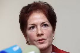 Đại sứ Mỹ tại Ukraine Marie Ivanovitch. (Nguồn: Unian)