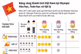 Thành tích của Việt Nam tại Olympic Hóa học, Toán học và Vật lý