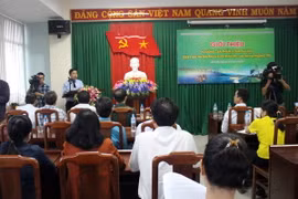 Quang cảnh lễ công bố. (Ảnh: Quốc Việt/Vietnam+)
