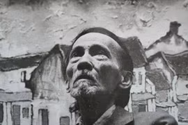 Danh họa Bùi Xuân Phái. (Ảnh tư liệu gia đình cố họa sỹ)