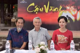 Nghệ sỹ Viết Liên, đạo diễn Phi Tiến Sơn, diễn viên Chiều Xuân cùng tham gia dự án "Cậu Vàng." (Ảnh: CTV)