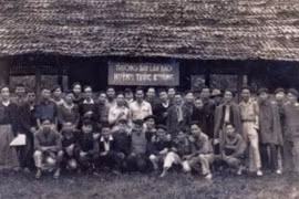 Trường dạy làm báo Huỳnh Thúc Kháng là cơ sở đào tạo báo chí đầu tiên của báo chí cách mạng Việt Nam. (Ảnh: Hội Nhà báo Việt Nam)