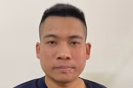 Trần Quốc Hưng tại cơ quan công an. (Nguồn: nld.vn)