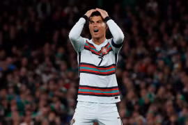 Ronaldo và đồng đội không thể đánh bại Ireland. (Nguồn: AP)
