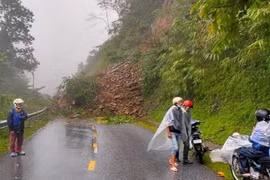 Hoàn lưu bão số 8 và mừa lớn gây nhiều thiệt hại tại Yên Bái