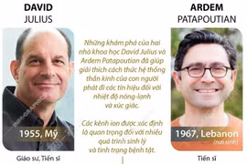 Khám phá về nhiệt độ và xúc giác đoạt giải Nobel Y sinh 2021