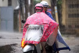 Bắc Bộ có mưa rào và rải rác có dông. (Ảnh: Minh Sơn/Vietnam+)