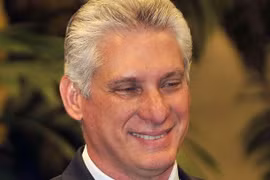 Ông Miguel Díaz-Canel Bermúdez, Chủ tịch Hội đồng Nhà nước và Hội đồng Bộ trưởng nước Cộng hòa Cuba. (Ảnh: TTXVN phát)