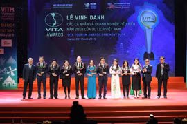 Ngày hội của các cá nhân và doanh nghiệp ngành du lịch. (Ảnh: PV/Vietnam+)