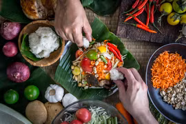 Gỏi đu đủ Son Tum. (Ảnh: CTV/Vietnam+)