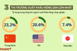 Xuất khẩu nông sản phục hồi mạnh, mang về cho đất nước gần 48 tỷ USD
