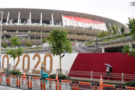 Sân vận động ở Tokyo, Nhật Bản. (Ảnh: THX/TTXVN)