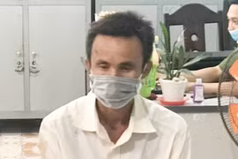 Đối tượng Hùng tại cơ quan Công an. (Nguồn: cand.com.vn)