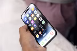 Các ứng dụng trên iPhone. (Ảnh: AFP/TTXVN)