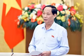 Phó Chủ tịch Quốc hội Trần Quang Phương phát biểu. (Ảnh: Doãn Tấn/TTXVN)