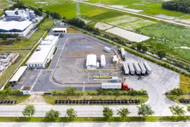 Một công ty trong Khu công nghiệp chuyên sâu Phú Mỹ 3, thị xã Phú Mỹ, tỉnh Bà Rịa-Vũng Tàu. (Ảnh: Hồng Đạt/TTXVN)