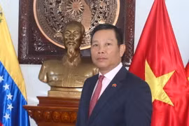 Đại sứ Việt Nam tại Venezuela Vũ Trung Mỹ. (Ảnh do Đại sứ quán Việt Nam tại Venezuela cung cấp)