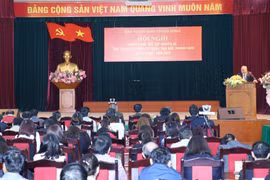 Quang cảnh hội nghị. (Ảnh: Phương Hoa/TTXVN)