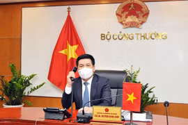 Bộ trưởng Bộ Công Thương Nguyễn Hồng Diên. (Ảnh: Trần Việt/TTXVN)