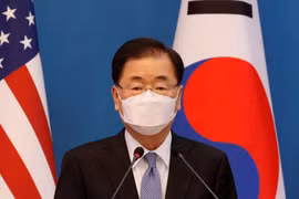 Ngoại trưởng Hàn Quốc Chung Eui-yong. (Nguồn: reuters.com)