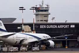 Sân bay quốc tế Ben Gurion. (Nguồn: arabnews.com)