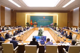 Hội nghị thẩm định Quy hoạch vùng Tây nguyên thời kỳ 2021-2030, tầm nhìn đến năm 2050 dưới sự chủ trì của Phó Thủ tướng Trần Hồng Hà. (Ảnh: Văn Điệp/TTXVN)