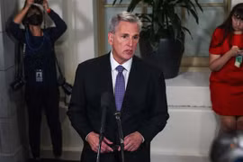 Ông Kevin McCarthy bị bãi miễn chức Chủ tịch Hạ viện Mỹ. (Nguồn: THX/TTXVN)