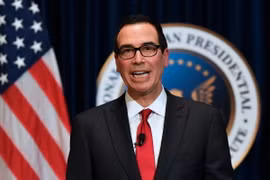 Bộ trưởng Tài chính Mỹ Steven Mnuchin. (Nguồn: AFP/TTXVN)