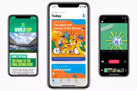 Tính năng hỗ trợ cung cấp thông tin World Cup 2018 trên ứng dụng Siri. (Nguồn: Apple)
