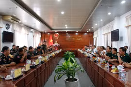 Quang cảnh buổi tiếp. (Ảnh: Hồng Thái/TTXVN)