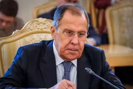 Ngoại trưởng Nga Sergei Lavrov. (Nguồn: AFP/TTXVN)
