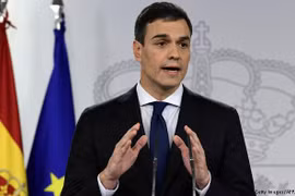 Tân Thủ tướng Tây Ban Nha Pedro Sanchez. (Nguồn: AFP)