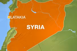 Syria: Thành phố Latakia đặt căn cứ của Nga bị tấn công bằng tên lửa
