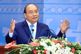 Thủ tướng Nguyễn Xuân Phúc. (Ảnh: Thống Nhất/TTXVN)