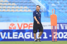Huấn luyện viên Hoàng Văn Phúc. (Ảnh: CTV/Vietnam+)