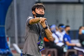 Huấn luyện viên Indonesia hài lòng với kết quả cầm hòa đội tuyển Việt Nam. (Ảnh: PSSI)
