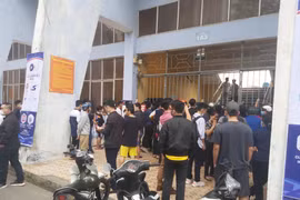 Hình ảnh bán vé trận Hải Phòng-Hà Nội ngày V-League 2021 trở lại. (Ảnh: Hải Phòng FC) 