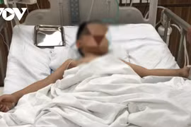 Cháu bé đã qua cơn nguy kịch và được được theo dõi, điều trị tại Bệnh viện Trẻ em Hải Phòng. (Nguồn: vov.vn)