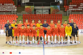 Đội tuyển futsal Việt Nam. (Nguồn: VFF)