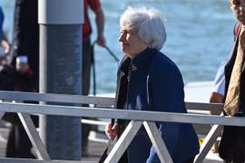 Bộ trưởng Tài chính Mỹ Janet Yellen nằm trong danh sách trừng phạt bổ sung của Nga. (Ảnh: AFP/TTXVN)