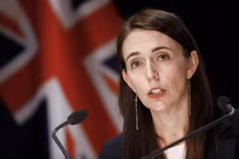 Theo thăm do, trước cuộc bầu cử năm 2023, Công đảng do bà Ardern lãnh đạo nhận được sự ủng hộ của 33% số cử tri được hỏi. (Ảnh: AFP/TTXVN)