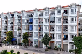 Một dự án nhà ở xã hội của Hải Phòng. (Nguồn: TTXVN)