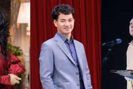 Nghệ sỹ Nhân dân Thanh Lam, Xuân Bắc, Lê Chức. (Ảnh: Vietnam+)