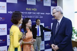 Bà Nguyễn Thúy Anh được bầu làm Chủ tịch Hội Hữu nghị Việt Nam-Pháp