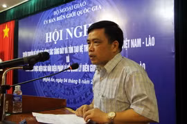 Ông Huỳnh Thanh Điền, Phó Chủ tịch Ủy ban Nhân dân tỉnh Nghệ An, phát biểu tại Hội nghị. (Ảnh: Bích Huệ/TTXVN)