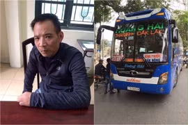 An và chiếc xe giường nằm bị đánh cắp (Ảnh: CQĐT cung cấp)