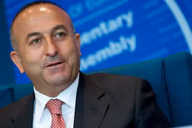 Ngoại trưởng Thổ Nhĩ Kỳ Mevlut Cavusoglu. (Nguồn: Website-pace.net)