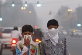 Ô nhiễm không khí ở New Delhi, Ấn Độ. (Ảnh minh họa. Nguồn: Getty Images)